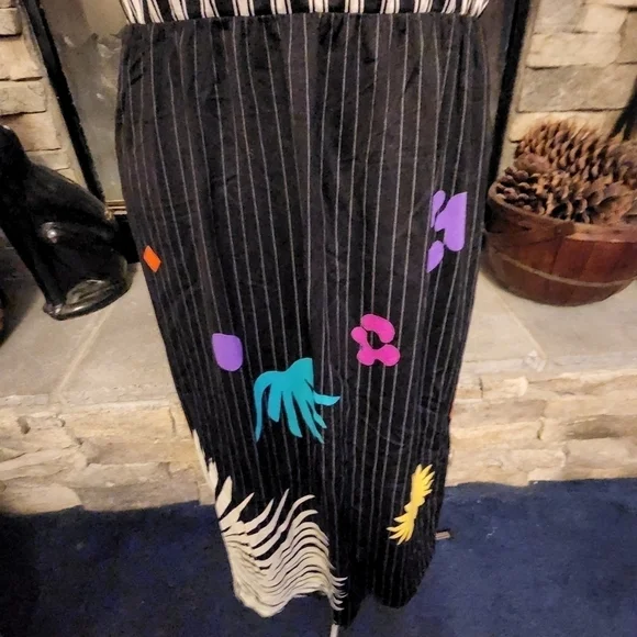 80s Striped Italian Dress - Picture 3 of 8